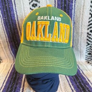 Oakland Athletics A's Trucker Hat Cap Snapback MLB Large Logo